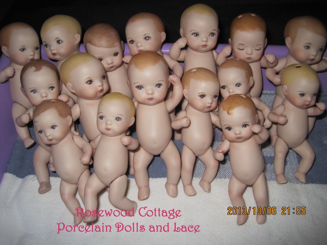 small toy baby dolls